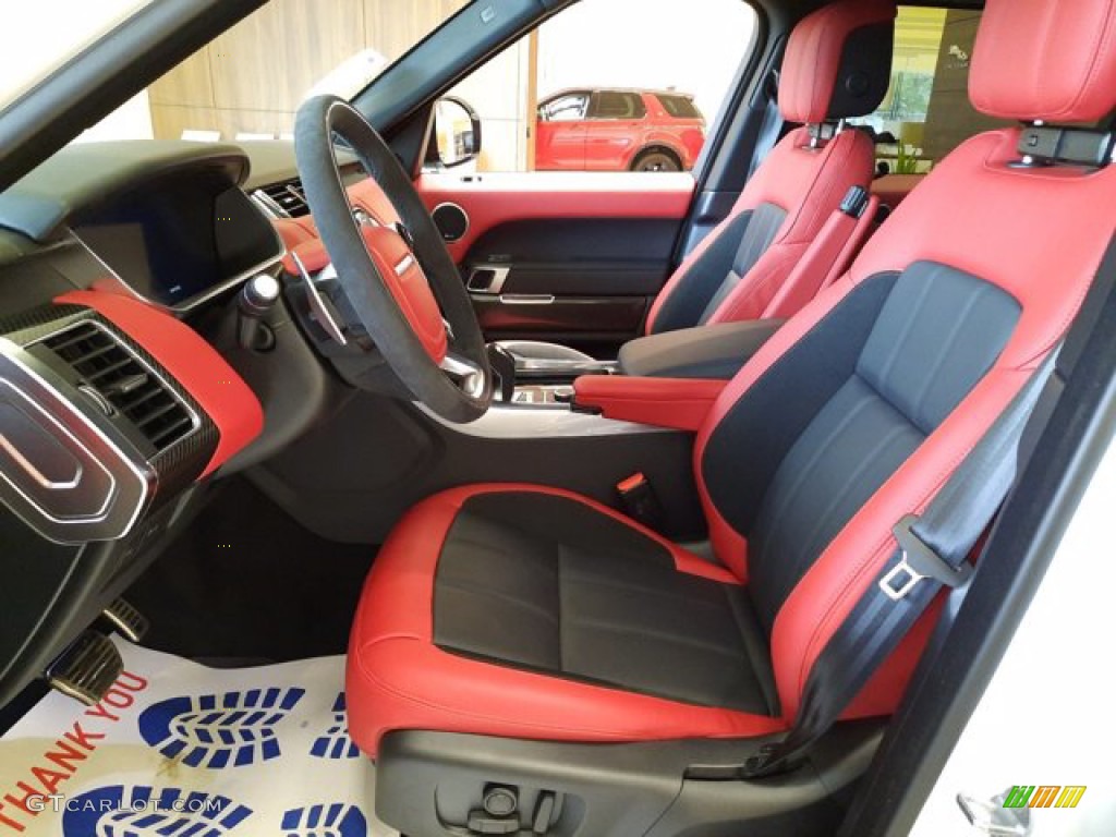 Pimento/Ebony Interior 2022 Land Rover Range Rover Sport HST Photo #144028580
