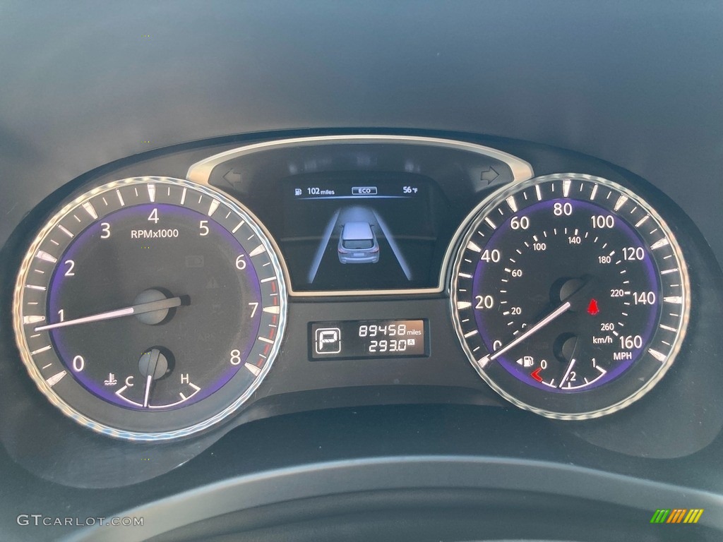 2014 Infiniti QX60 3.5 Gauges Photo #144028583