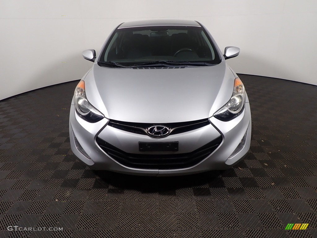 2013 Elantra Coupe GS - Silver / Black photo #6