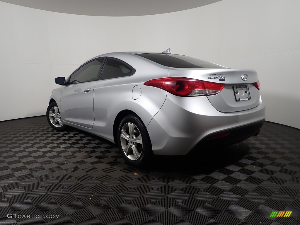 2013 Elantra Coupe GS - Silver / Black photo #12