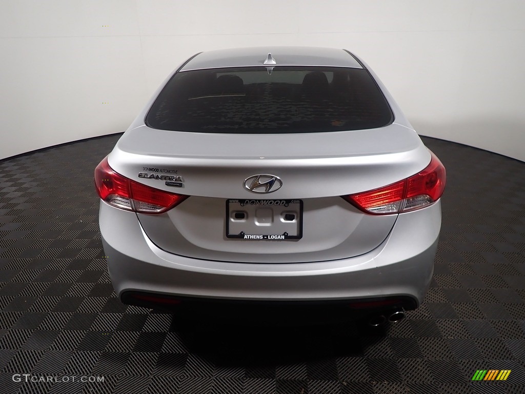 2013 Elantra Coupe GS - Silver / Black photo #14
