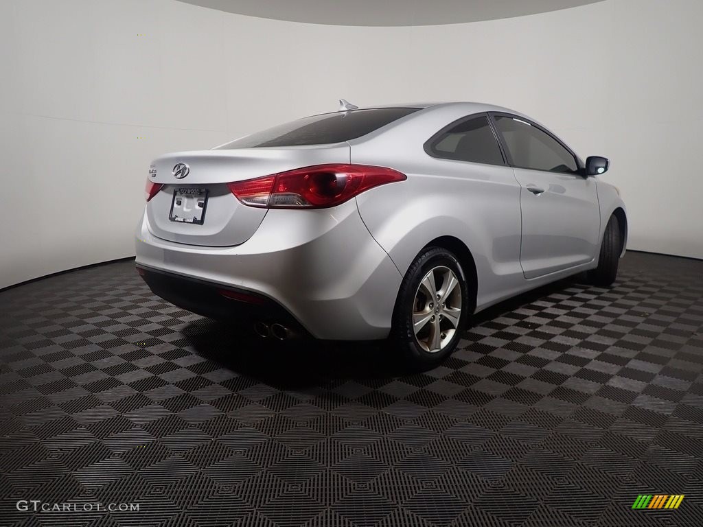 2013 Elantra Coupe GS - Silver / Black photo #17