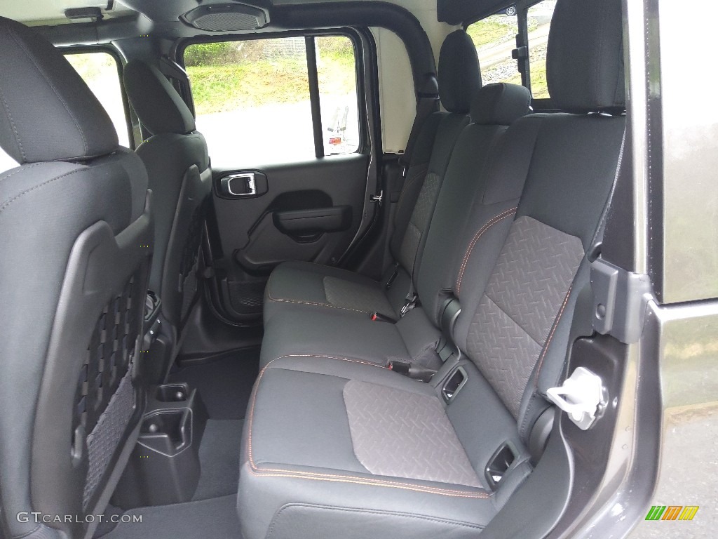 2022 Jeep Gladiator Mojave 4x4 Rear Seat Photo #144029546