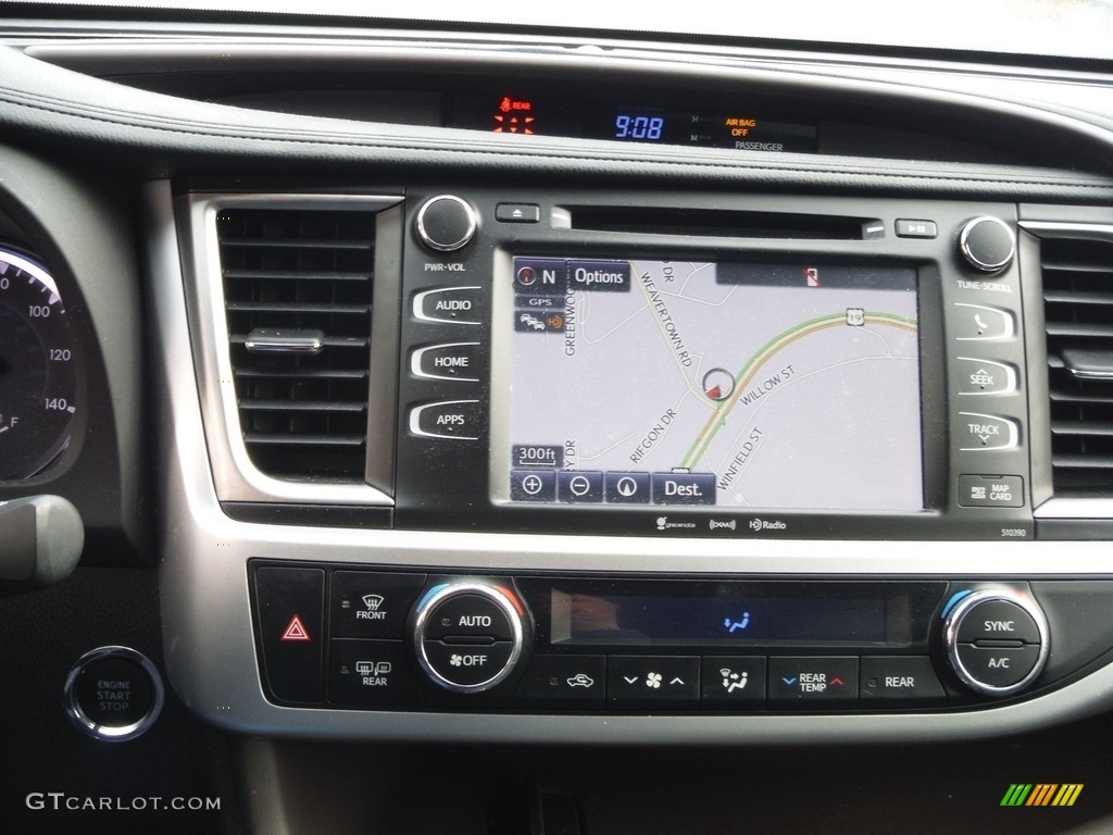 2019 Highlander XLE AWD - Predawn Gray Mica / Black photo #4