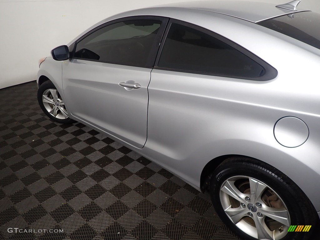 2013 Elantra Coupe GS - Silver / Black photo #19