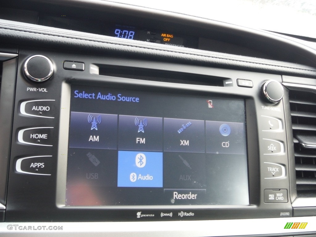 2019 Highlander XLE AWD - Predawn Gray Mica / Black photo #6