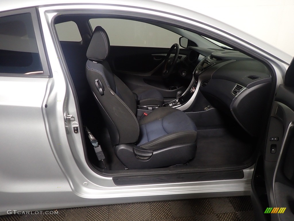 2013 Elantra Coupe GS - Silver / Black photo #33