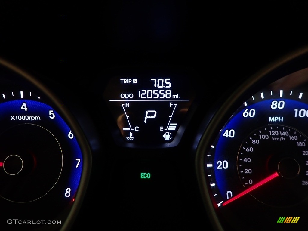 2013 Elantra Coupe GS - Silver / Black photo #37
