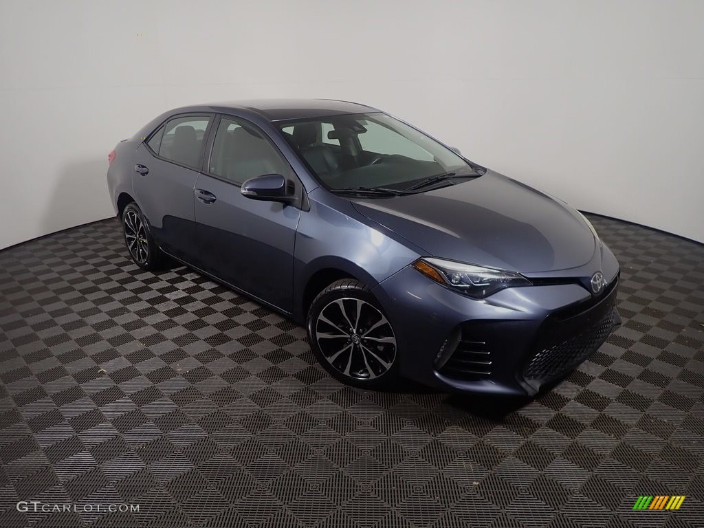 2017 Corolla SE - Falcon Gray Metallic / Black photo #3