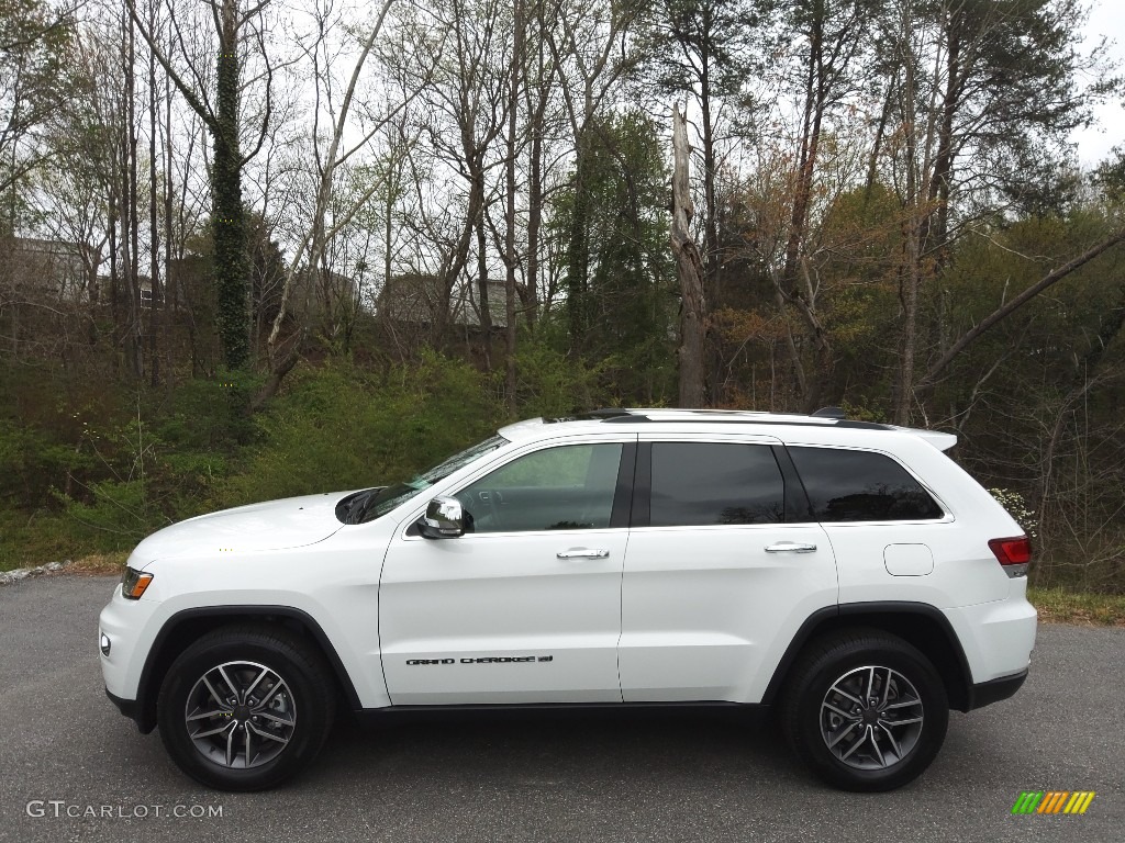 Bright White 2022 Jeep Grand Cherokee Limited Exterior Photo #144030107