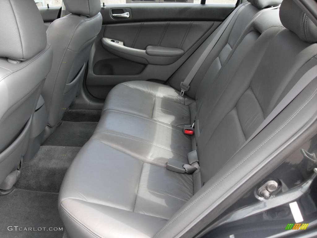 2004 Accord EX-L Sedan - Graphite Pearl / Gray photo #15