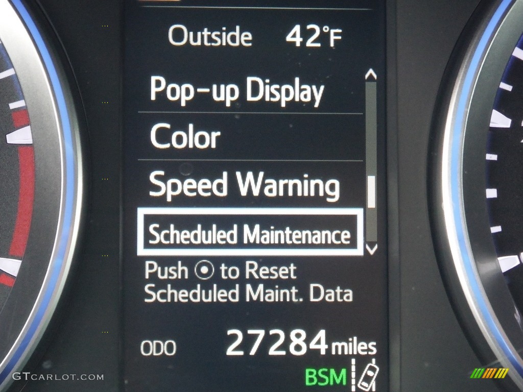 2019 Highlander XLE AWD - Predawn Gray Mica / Black photo #36