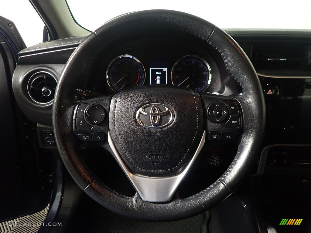 2017 Corolla SE - Falcon Gray Metallic / Black photo #27
