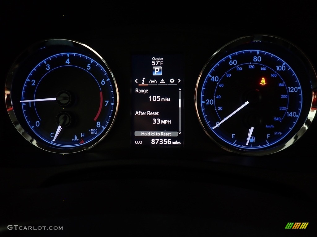 2017 Corolla SE - Falcon Gray Metallic / Black photo #28