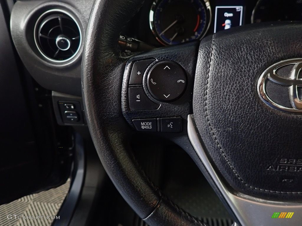 2017 Corolla SE - Falcon Gray Metallic / Black photo #29