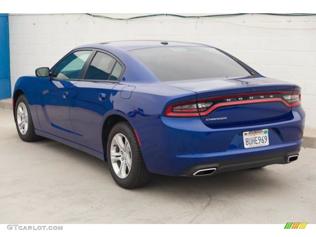 2020 Charger SXT - IndiGo Blue / Black photo #2