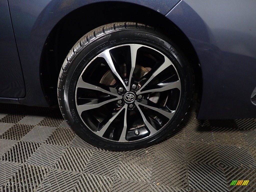 2017 Corolla SE - Falcon Gray Metallic / Black photo #41