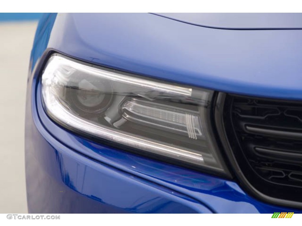 2020 Charger SXT - IndiGo Blue / Black photo #8