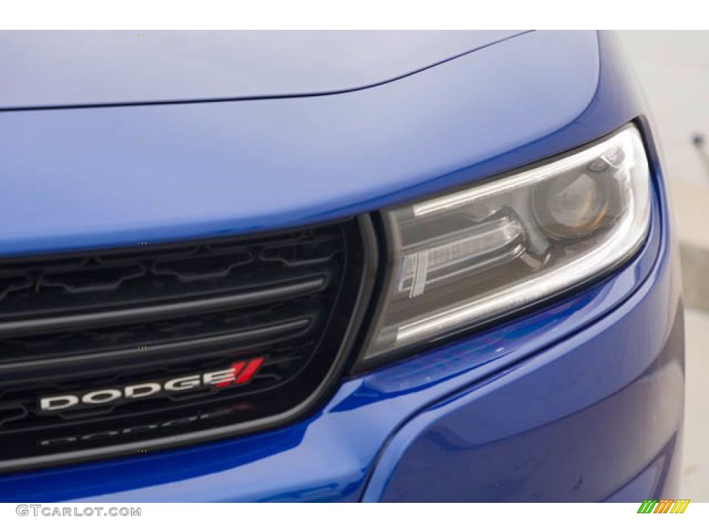 2020 Charger SXT - IndiGo Blue / Black photo #9