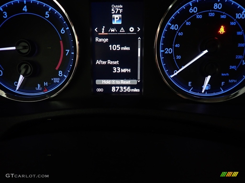 2017 Corolla SE - Falcon Gray Metallic / Black photo #43