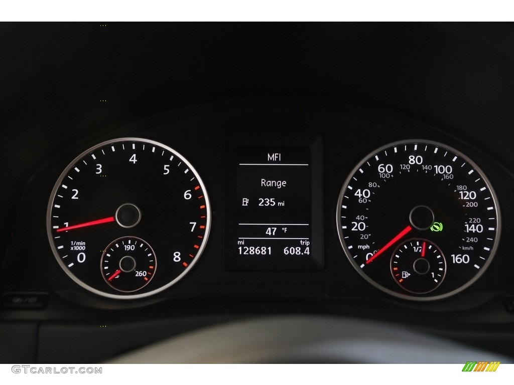 2016 Volkswagen Tiguan SE Gauges Photo #144030971