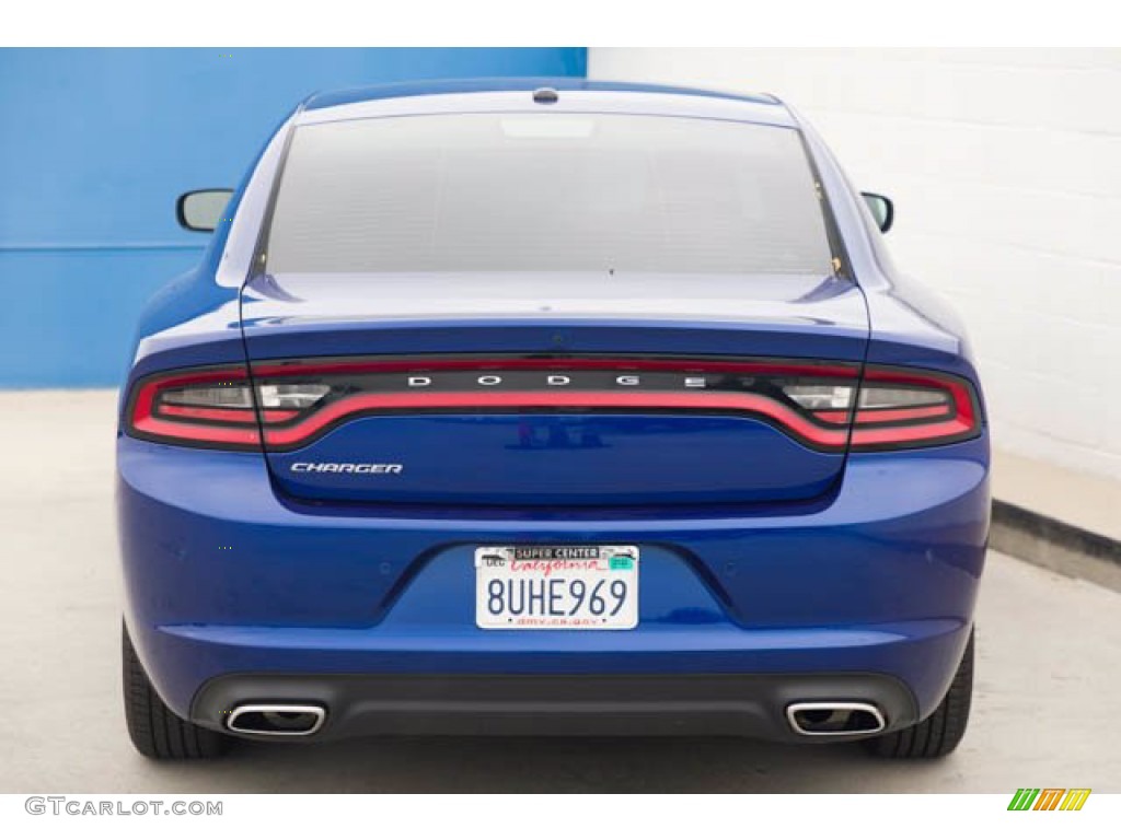2020 Charger SXT - IndiGo Blue / Black photo #11