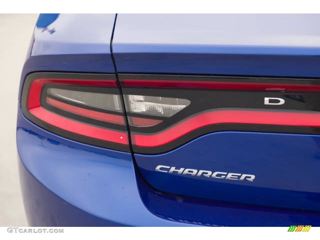 2020 Charger SXT - IndiGo Blue / Black photo #12