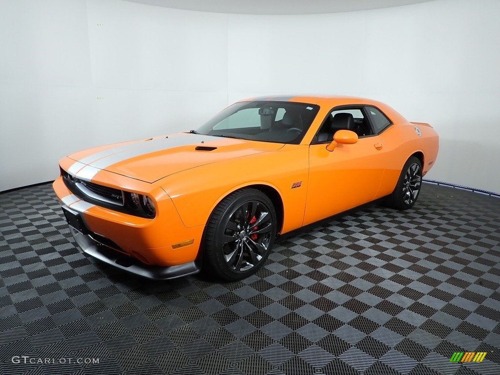 2014 Challenger SRT8 392 - Header Orange / Dark Slate Gray photo #5