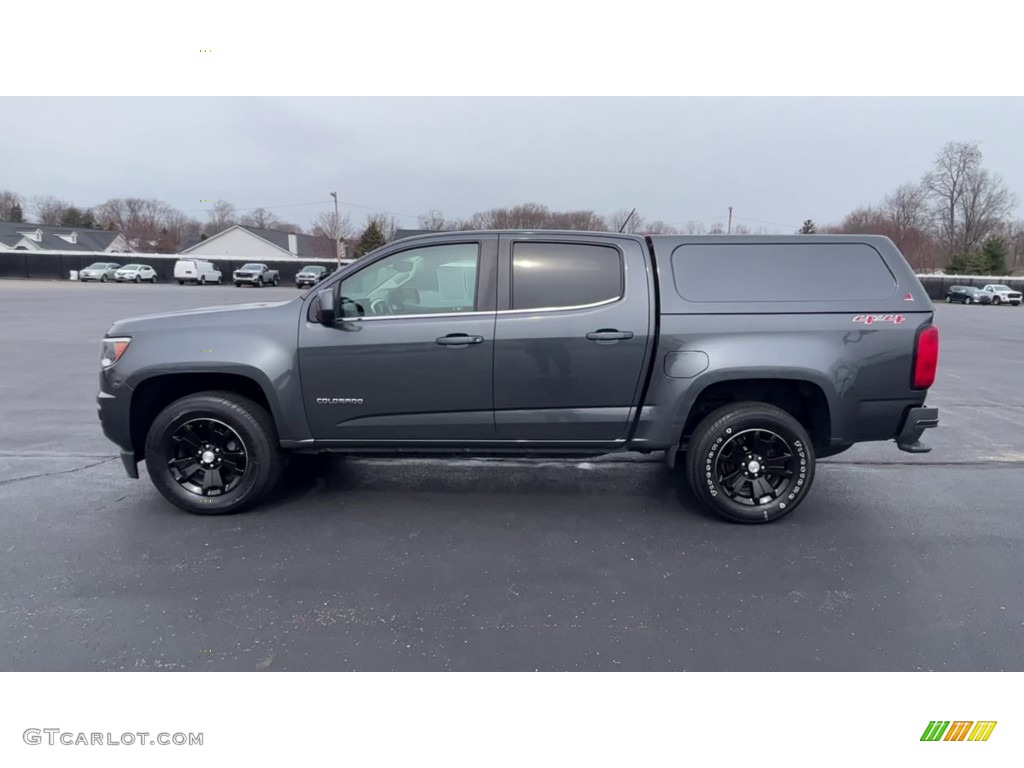 2016 Colorado LT Crew Cab 4x4 - Cyber Gray Metallic / Jet Black/Dark Ash photo #5