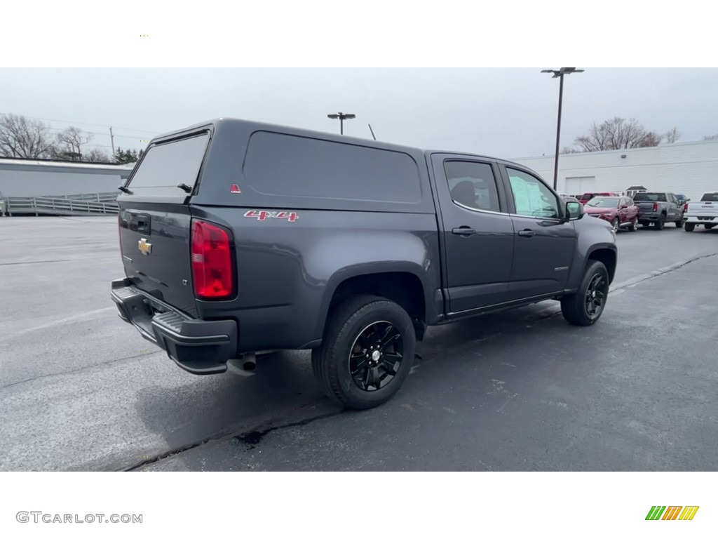 2016 Colorado LT Crew Cab 4x4 - Cyber Gray Metallic / Jet Black/Dark Ash photo #8
