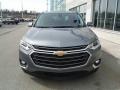 2021 Satin Steel Metallic Chevrolet Traverse LT AWD  photo #4