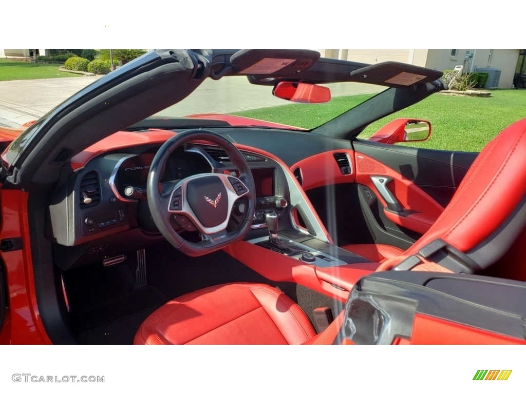 2017 Chevrolet Corvette Z06 Convertible Interior Color Photos