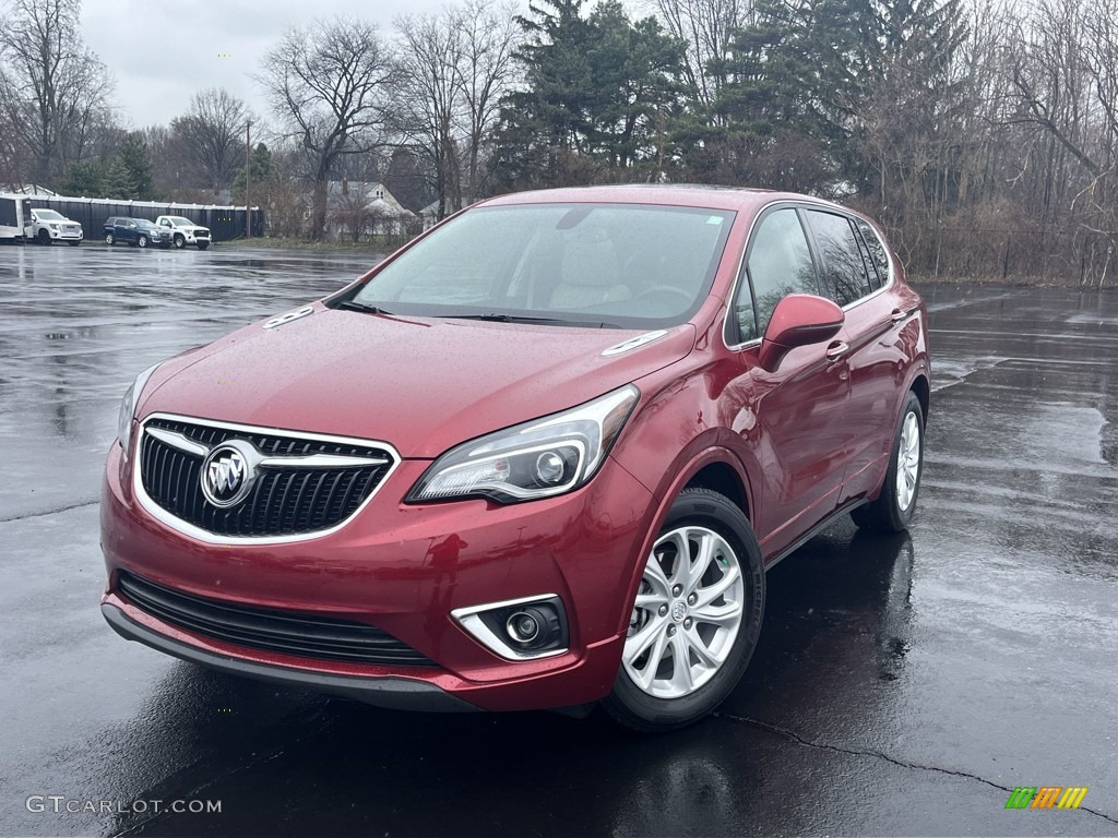 2019 Envision Preferred - Chili Red Metallic / Light Neutral photo #1