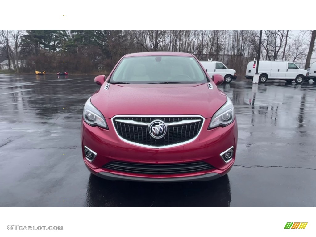 2019 Envision Preferred - Chili Red Metallic / Light Neutral photo #3