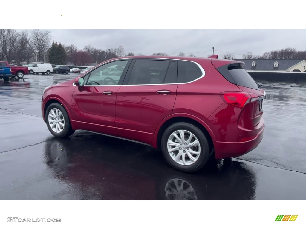 2019 Envision Preferred - Chili Red Metallic / Light Neutral photo #6