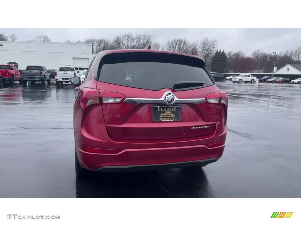 2019 Envision Preferred - Chili Red Metallic / Light Neutral photo #7
