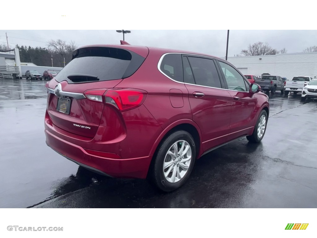 2019 Envision Preferred - Chili Red Metallic / Light Neutral photo #8