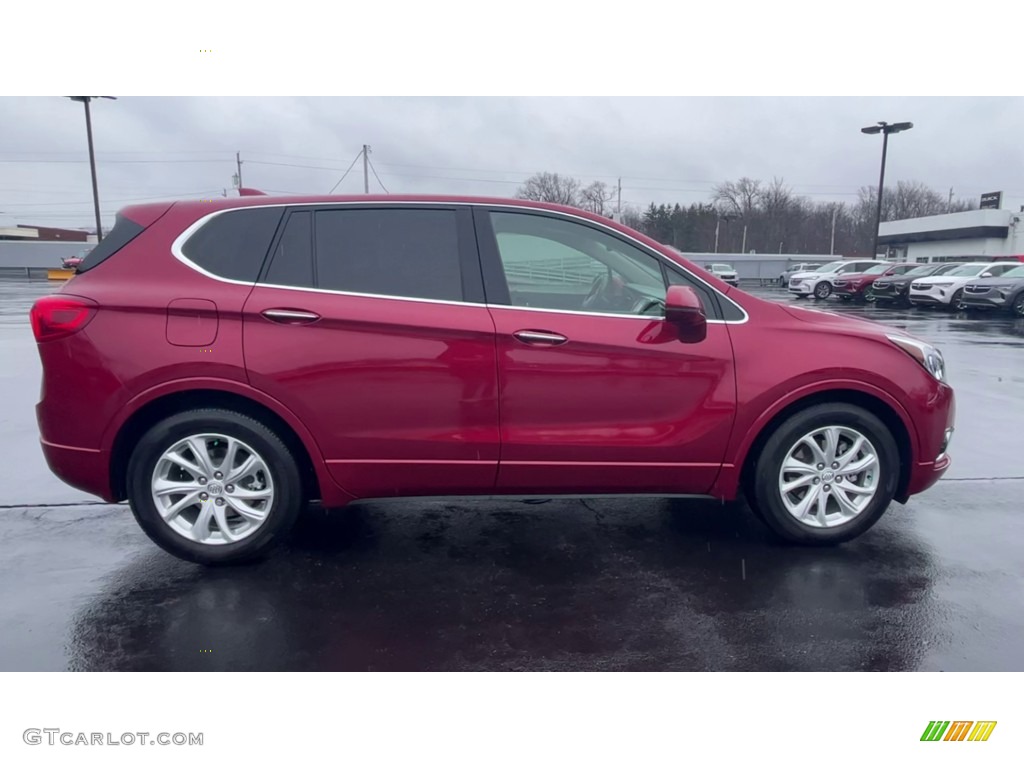Chili Red Metallic 2019 Buick Envision Preferred Exterior Photo #144032888