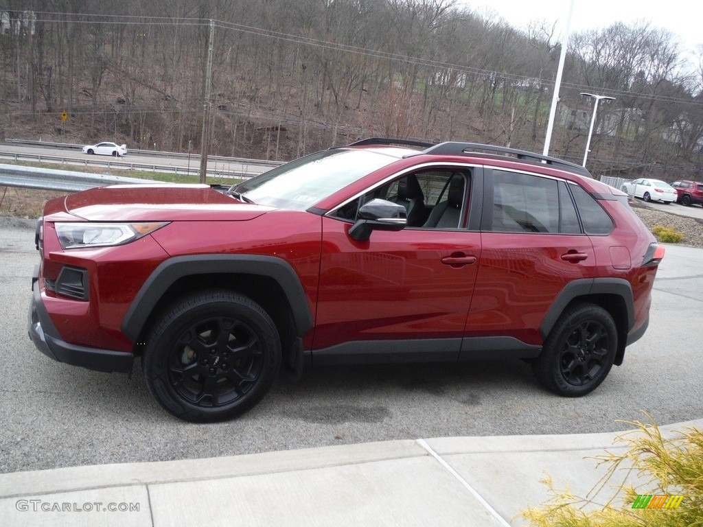 Ruby Flare Pearl 2020 Toyota RAV4 TRD Off-Road AWD Exterior Photo #144033131