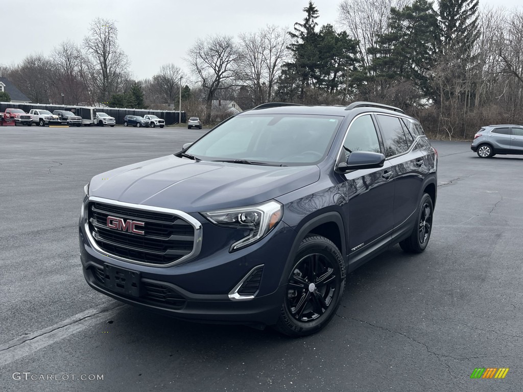 Blue Steel Metallic GMC Terrain