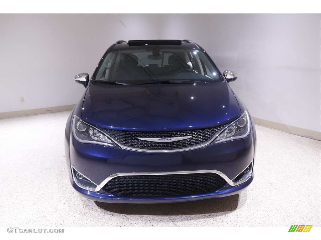 2020 Pacifica Limited - Jazz Blue Pearl / Black photo #2