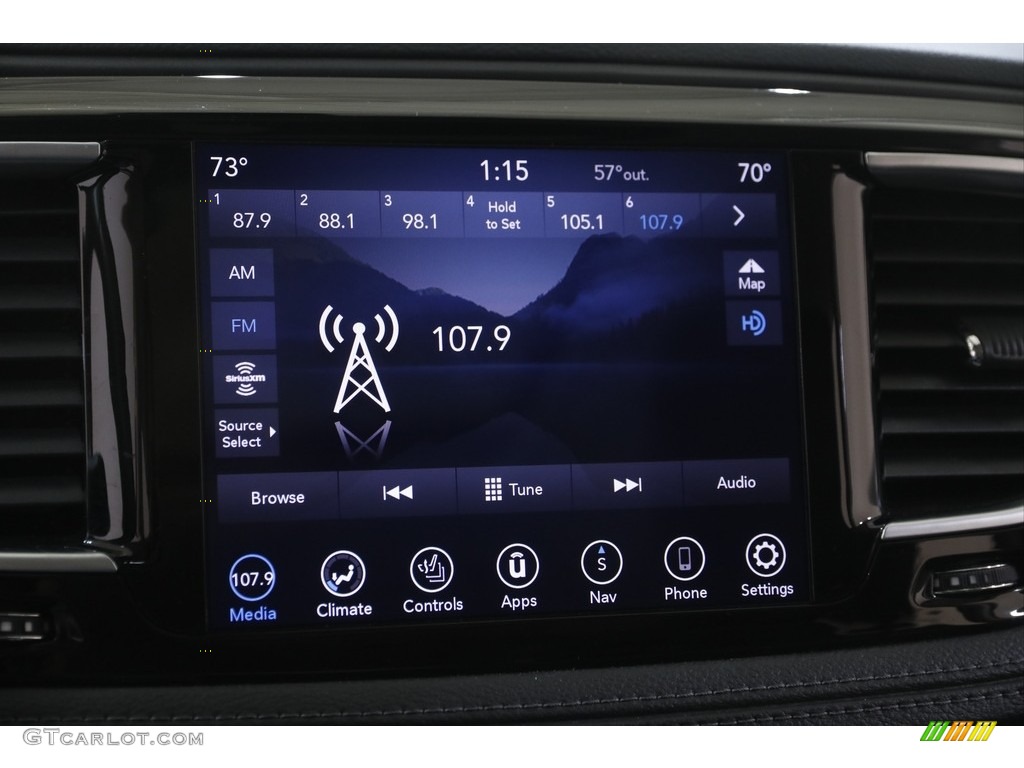 2020 Pacifica Limited - Jazz Blue Pearl / Black photo #10