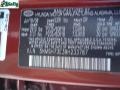 DR: Dark Cherry 2009 Hyundai Santa Fe SE 4WD Color Code