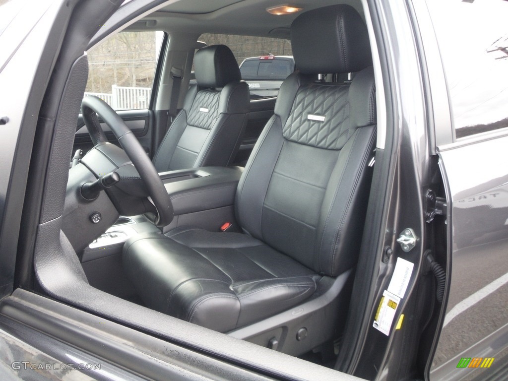 Black Interior 2020 Toyota Tundra Platinum CrewMax 4x4 Photo #144033989