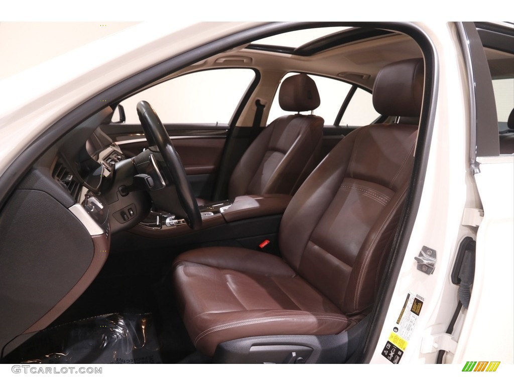 2016 BMW 5 Series 535i xDrive Sedan Front Seat Photo #144034241