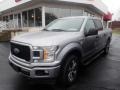 2020 Iconic Silver Ford F150 STX SuperCrew 4x4  photo #2