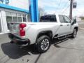 Silver Ice Metallic - Silverado 2500HD Custom Double Cab 4x4 Photo No. 3