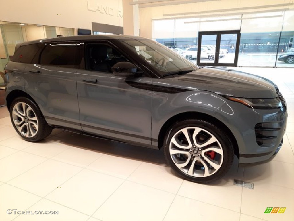 Nolita Gray Metallic 2022 Land Rover Range Rover Evoque SE R-Dynamic Exterior Photo #144035482
