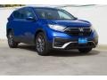 Aegean Blue Metallic 2022 Honda CR-V EX AWD