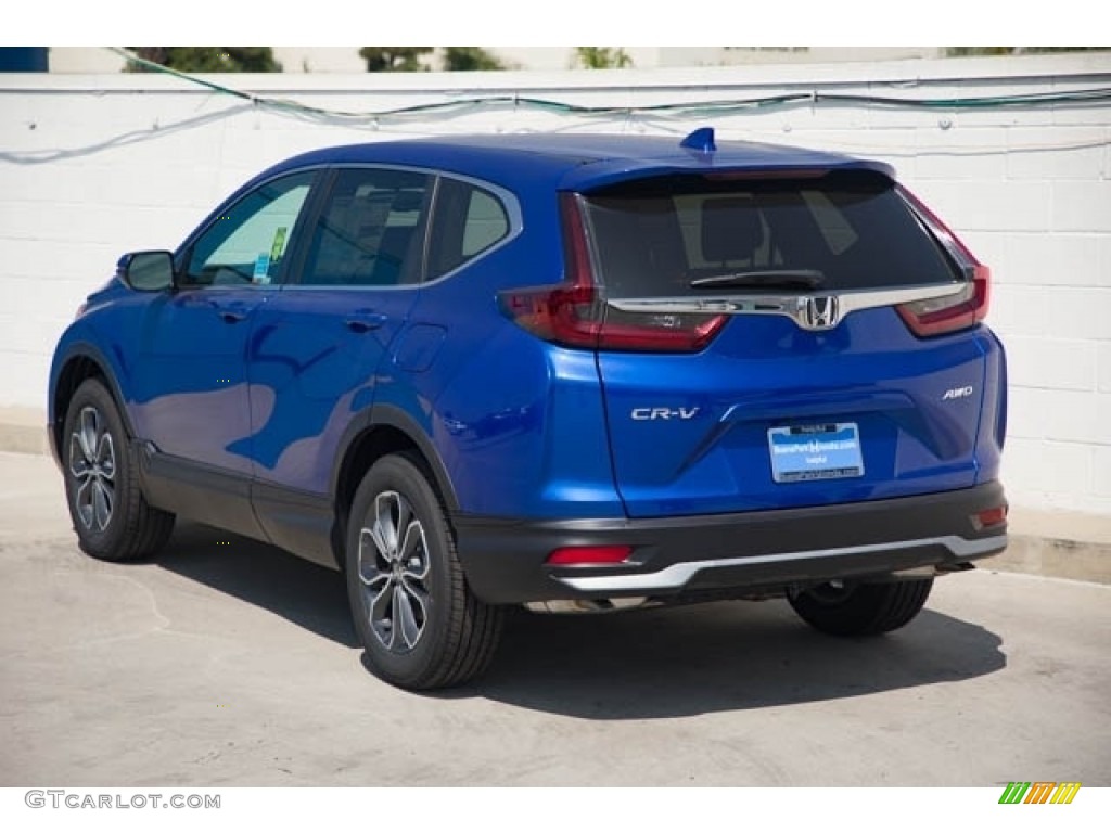 2022 CR-V EX AWD - Aegean Blue Metallic / Black photo #2